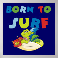 Nacido en camisetas de surf y regalos