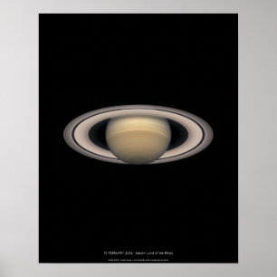 Póster Nacido en este día Foto espacial con tu fecha