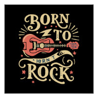 Nacido en la guitarra eléctrica rock