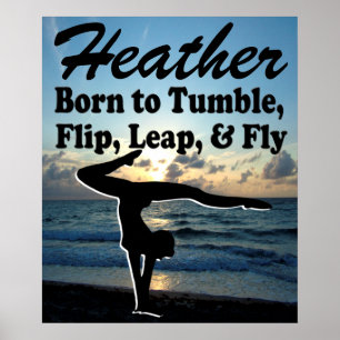 PÓSTER NACIDO PERSONALIZADO AL POSTER DE GIMNASTICAS DE T