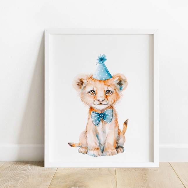 Póster Nacimiento de animales de león Fiestas salvajes de (Subido por el creador)