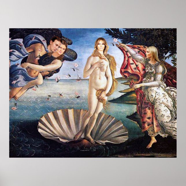 Póster Nacimiento de FLOTUS Poster de Matte Archival (Frente)