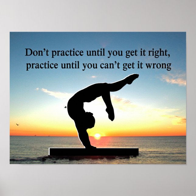 PÓSTER NACIMIENTO DE UN CAMPEÓN DE GIMNASIA (Frente)