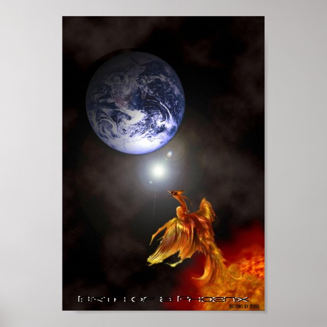 Póster Nacimiento de un Fénix (Frente)