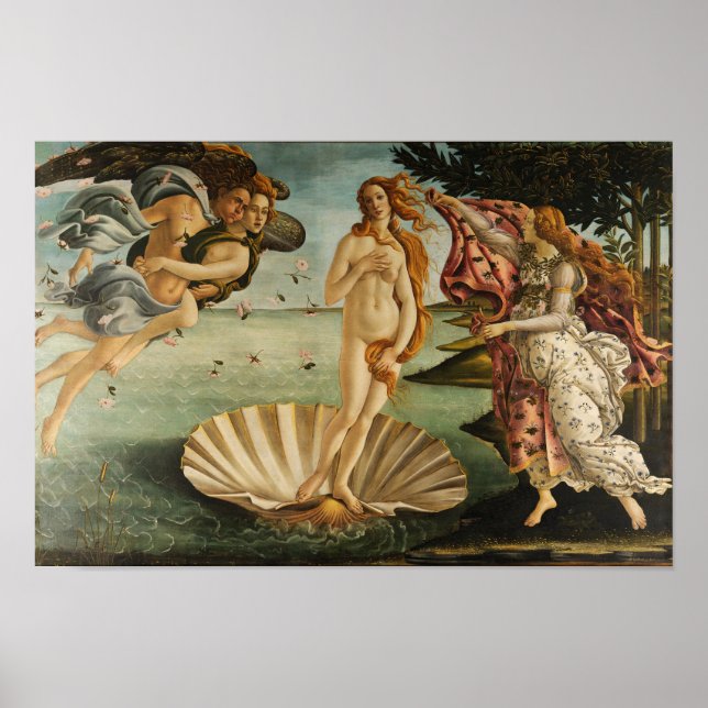 Póster Nacimiento de Venus por Botticelli - Poster (Frente)