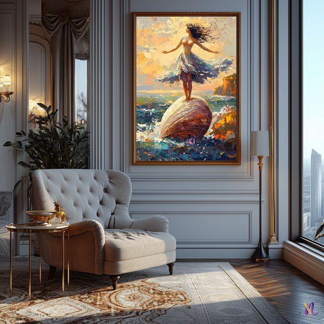 Póster Nacimiento inspirado por impresionista de Venus (Subido por el creador)