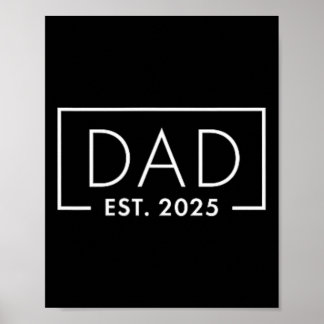 Póster Nacimiento Regalo Co. Graciosa Primera Vez Papá No