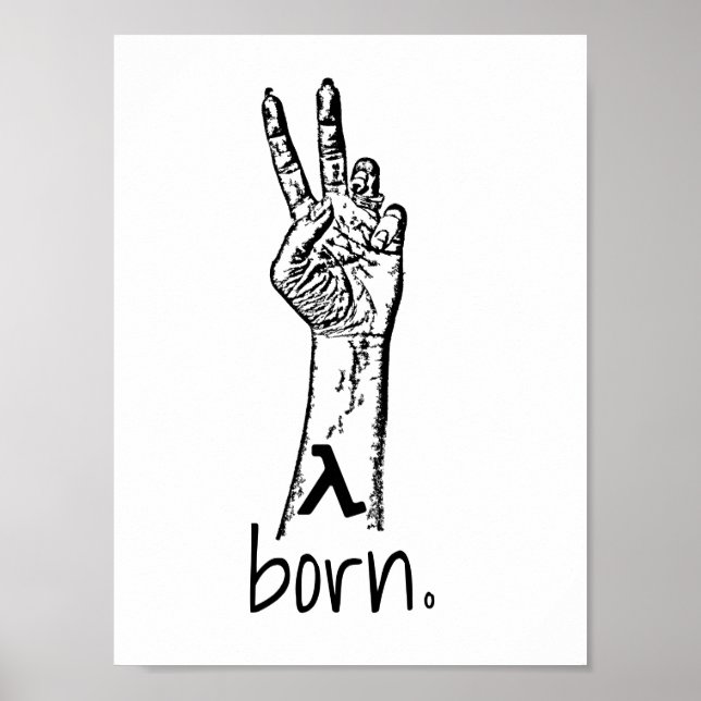 Póster Nació. Poster de Fan Art (Frente)