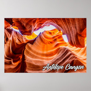 Póster Nación Antelope Canyon Navajo, Estados Unidos
