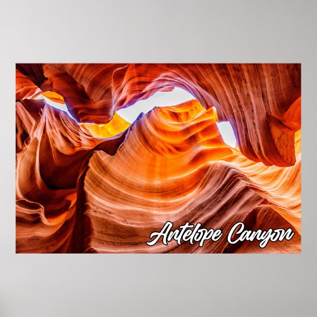 Póster Nación Antelope Canyon Navajo, Estados Unidos (Frente)