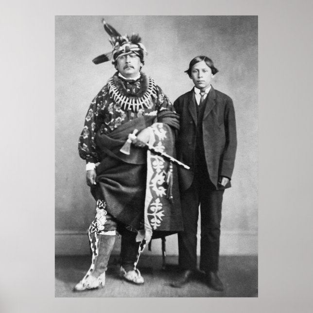 Póster Nación Sac y Fox: 1868 (Frente)