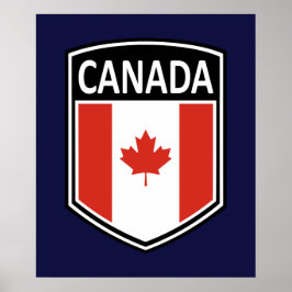 Póster Nacional - Canadá