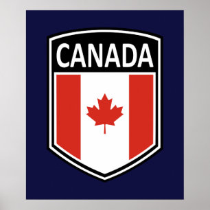 Póster Nacional - Canadá
