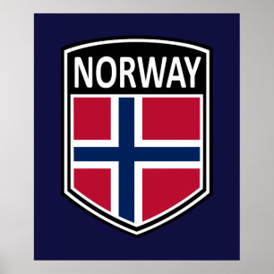 Póster Nacional - Noruega
