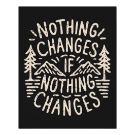 Póster Nada cambia si nada cambia
