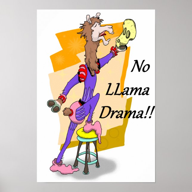 Póster ¡¡Nada de drama de llama!! 4 (Frente)