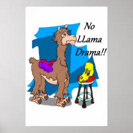 Póster ¡¡Nada de drama de llama!! 4 POSTER
