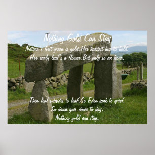 Póster Nada de oro puede permanecer Poster 2