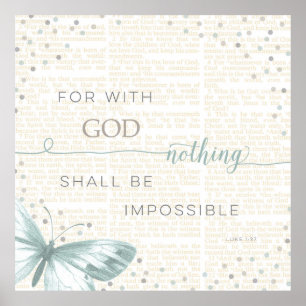 Póster Nada es imposible