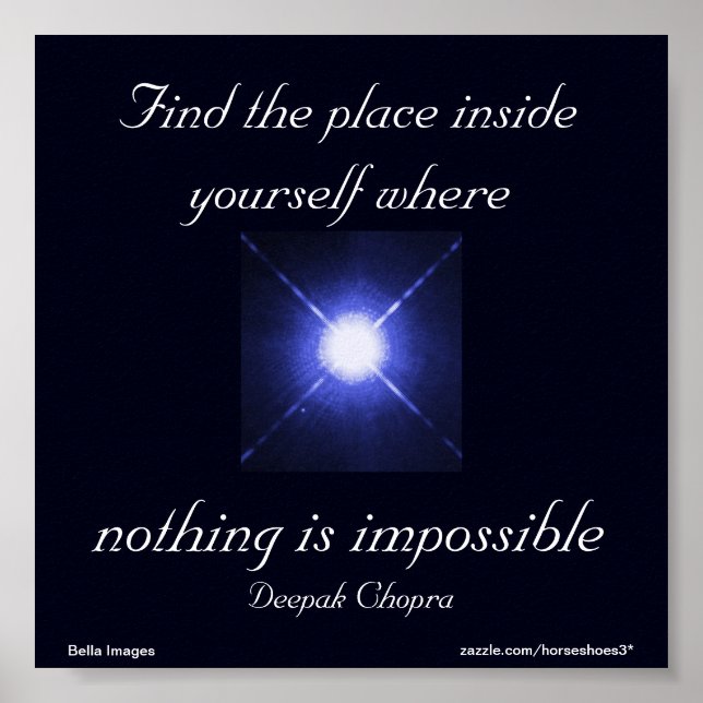 Póster Nada es imposible - poster (Frente)