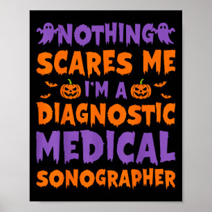 Póster Nada Es Me Soy Un Sonografista Médico Diagnóstico