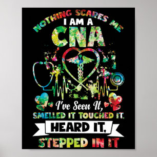 Póster Nada me asusta, CNA, lo he visto oler