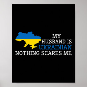 Póster Nada me asusta Mi marido es esposa ucraniana Ukrai