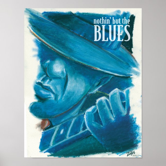 Póster Nada, pero el blues (Frente)
