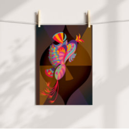 Póster Nadar hacia arriba