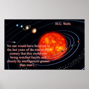 Póster Nadie hubiera creído: H G Wells