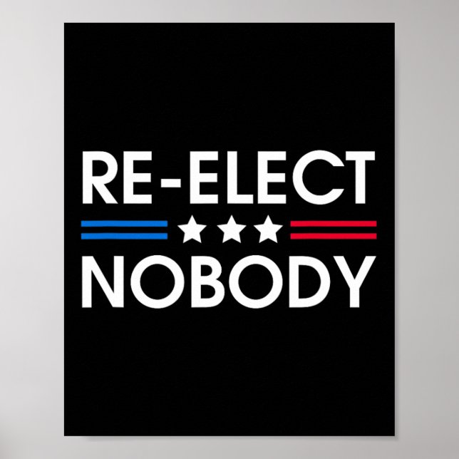 Póster Nadie Sin Trump Sin Biden Elección Presidencial 20 (Frente)