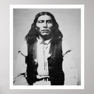 Póster Naiche (d.1874) Jefe de los Apaches de Chiricahua
