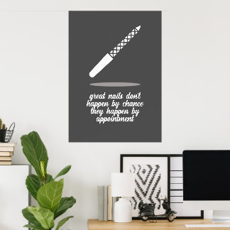 Póster Nail Care Motivation Print
