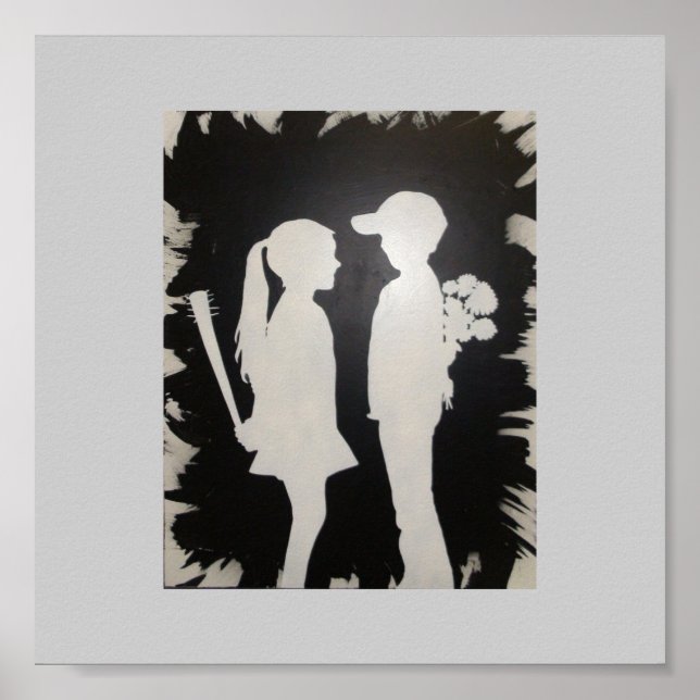 Póster Naiveté es para los amantes (Frente)