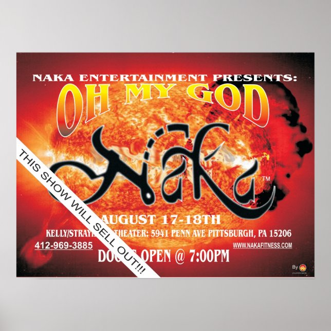 PÓSTER NAKA OH MI DIOS POSTER (Frente)