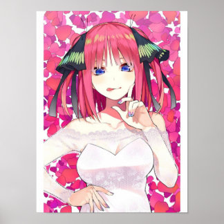 Póster Nakano Nino 5toubun no Hanayome