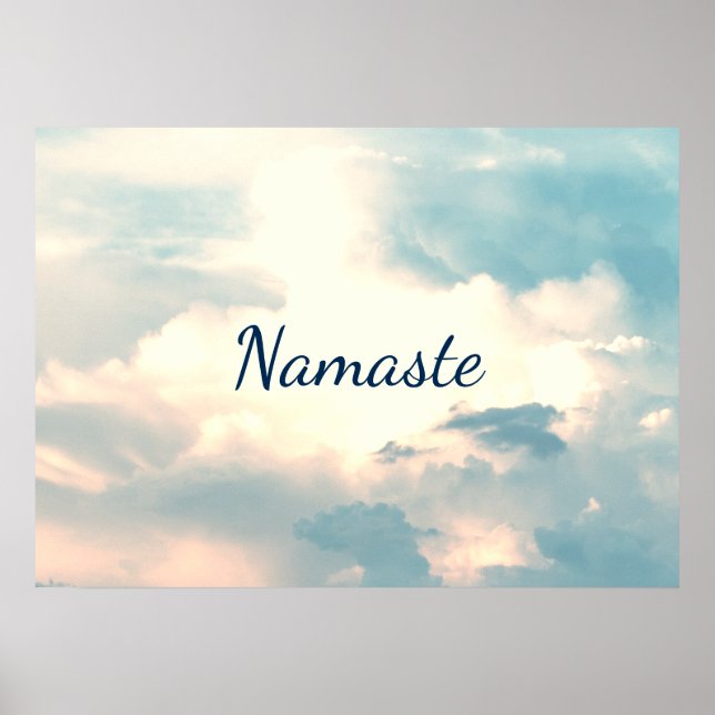 Póster Namaste (Frente)