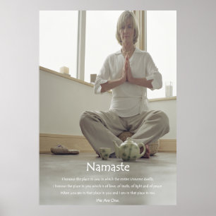 Póster Namaste