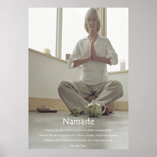 Póster Namaste