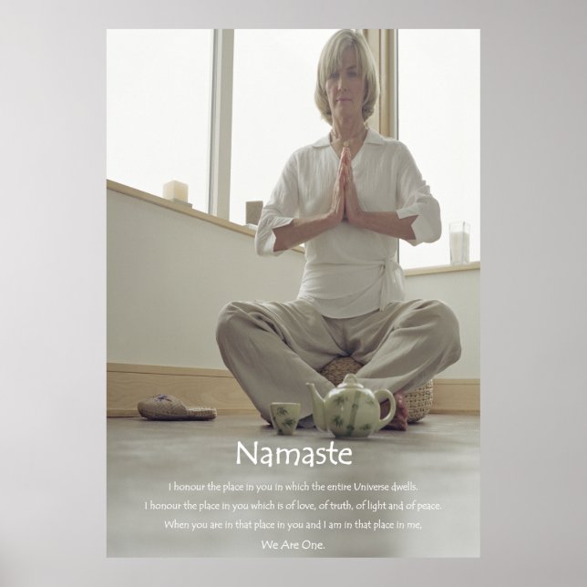 Póster Namaste (Frente)
