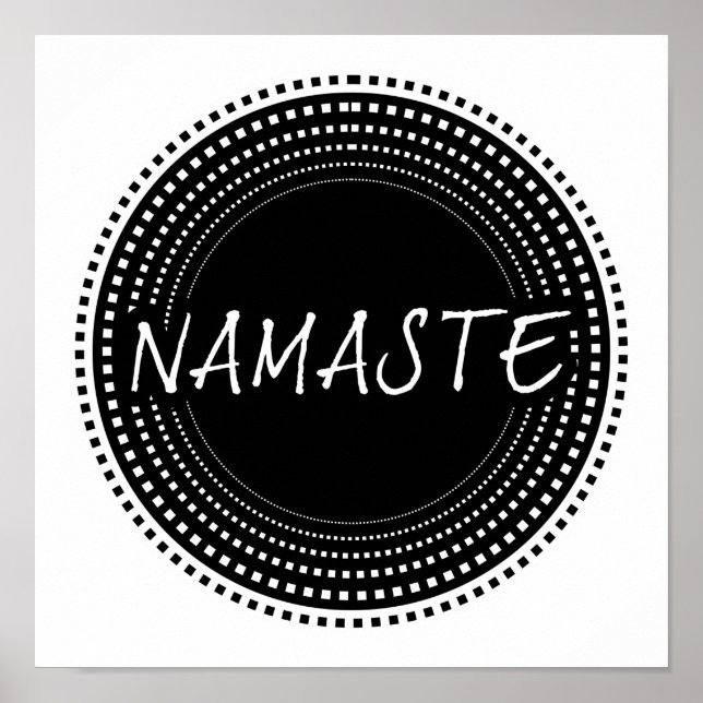 Póster Namaste (Frente)