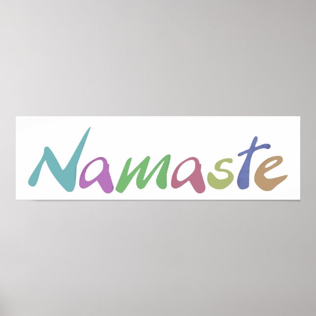 Póster Namaste (Frente)