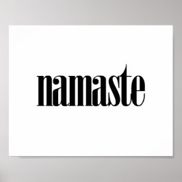 Póster Namaste