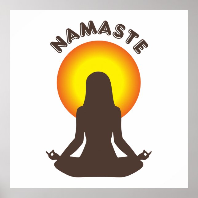 Póster Namaste (Frente)