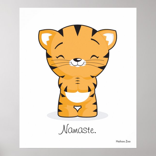 Póster Namaste Kitten Poster (Frente)