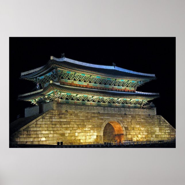 Póster Namdaemun Gate Seoul (Frente)