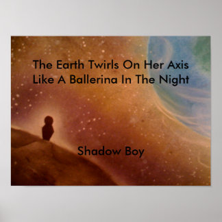 Póster Name Your Print  Shadow Boy