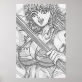 Póster Nami ~ Ladrón de Gatos