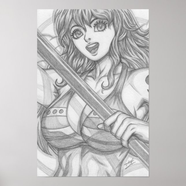 Póster Nami ~ Ladrón de Gatos (Frente)