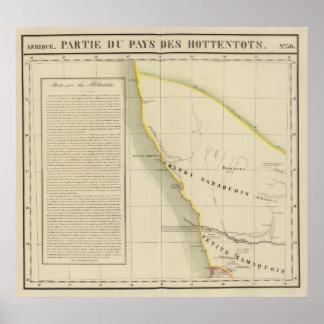 Póster Namibia, Sudáfrica 50